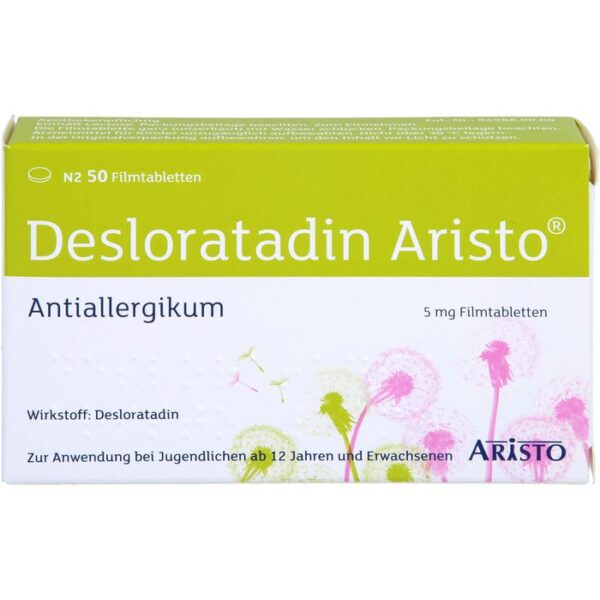 DESLORATADIN Aristo 5 mg Filmtabletten 50 St.