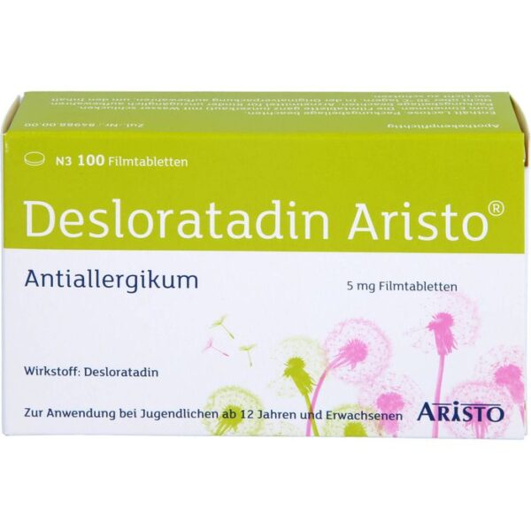 DESLORATADIN Aristo 5 mg Filmtabletten 100 St.