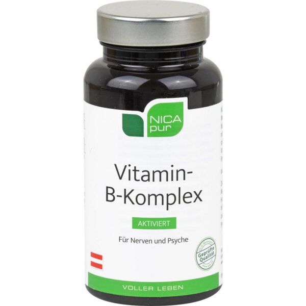 NICAPUR Vitamin B Komplex aktiviert Kapseln 60 St.