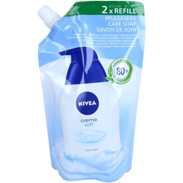 NIVEA FLÜSSIGSEIFE Creme soft Nachfüllbeutel 500 ml