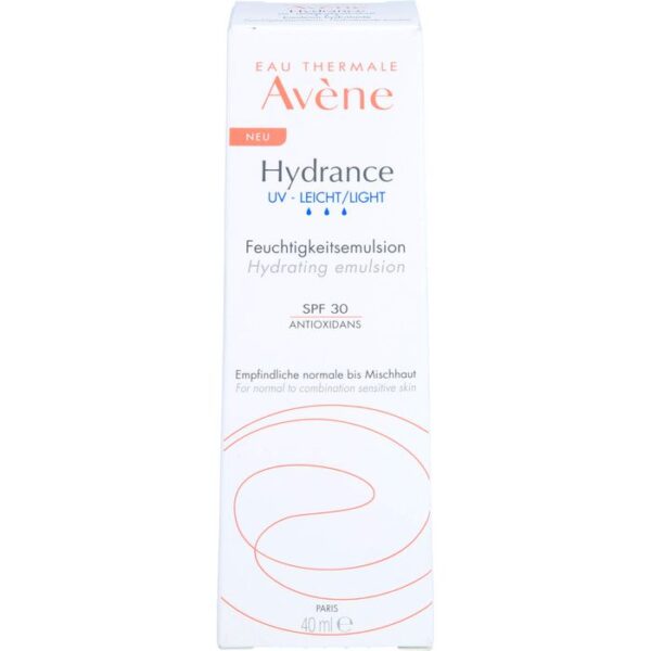 AVENE Hydrance UV leicht Feuchtigkeitsemuls.SPF 30 40 ml