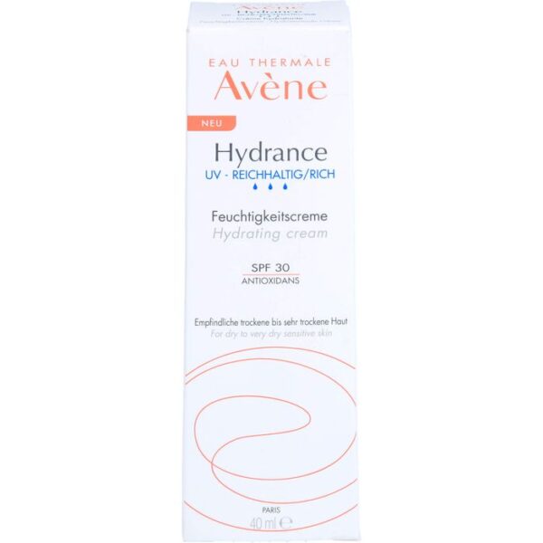 AVENE Hydrance UV reichhaltig Feuchtigk.Cre.SPF 30 40 ml