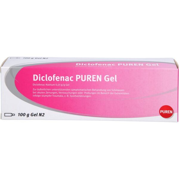 DICLOFENAC PUREN Gel 100 g