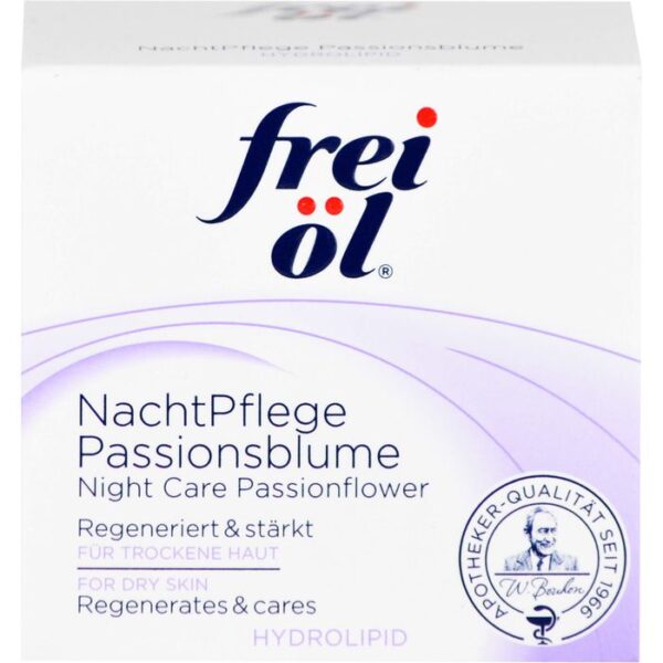 FREI ÖL Hydrolipid NachtPflege Passionsblume Creme 50 ml