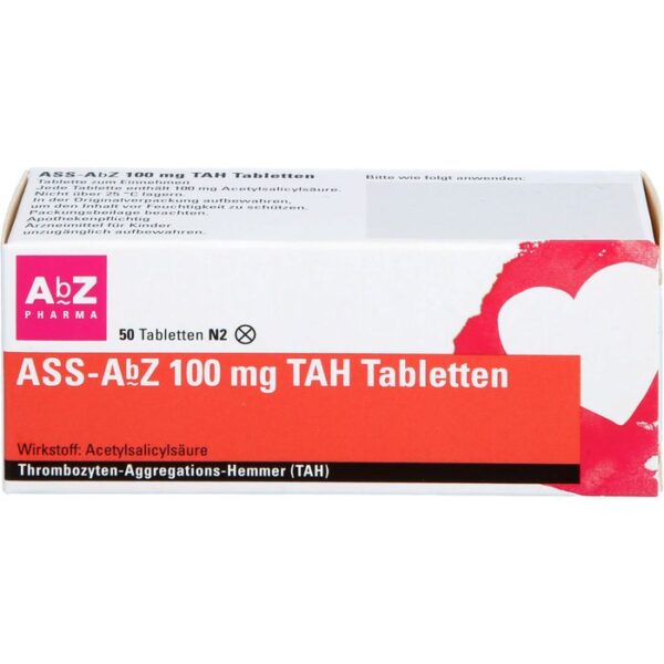 ASS AbZ 100 mg TAH Tabletten 50 St.