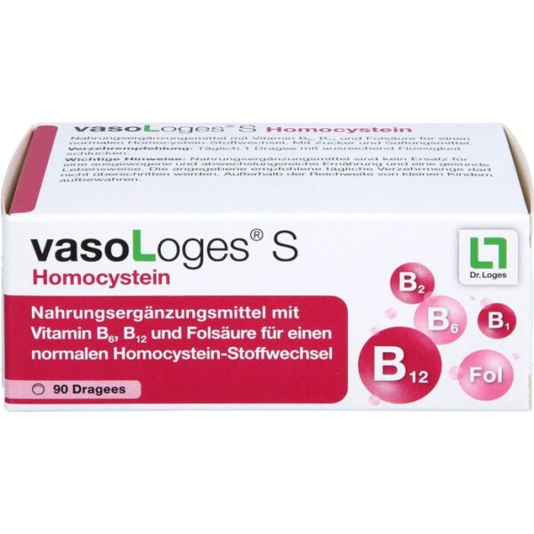 VASOLOGES S Homocystein Dragees 90 St.