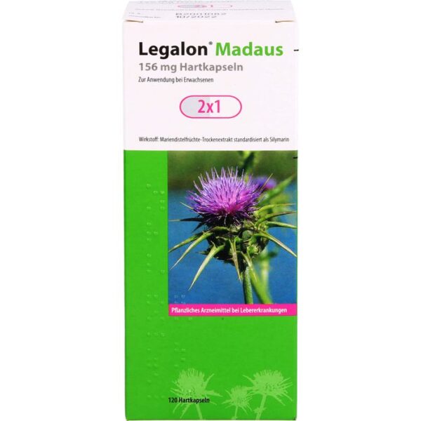 LEGALON Madaus 156 mg Hartkapseln 120 St.