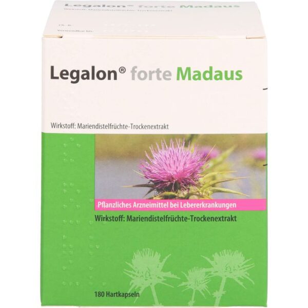 LEGALON forte Madaus Hartkapseln 180 St.