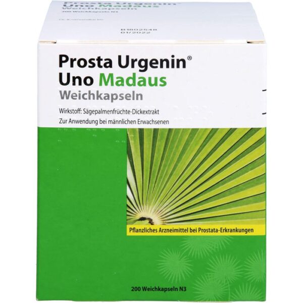 PROSTA URGENIN Uno Madaus Weichkapseln 200 St.