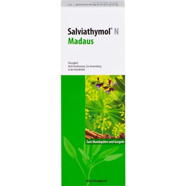 SALVIATHYMOL N Madaus Tropfen 100 ml