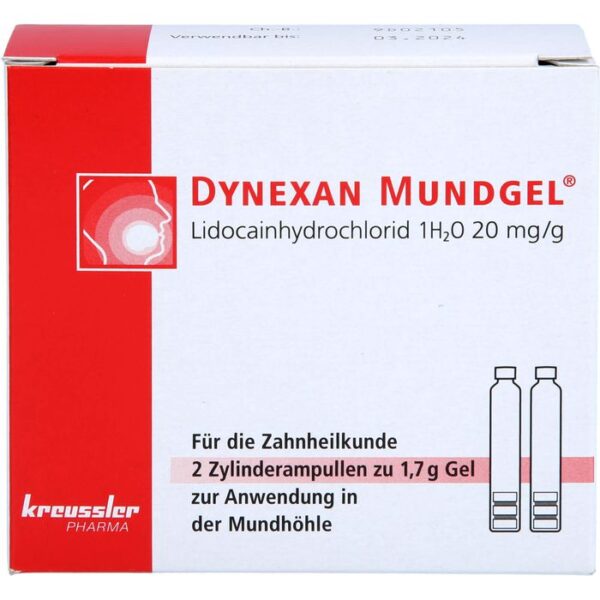 DYNEXAN Mundgel Zylinderampullen 3,4 g