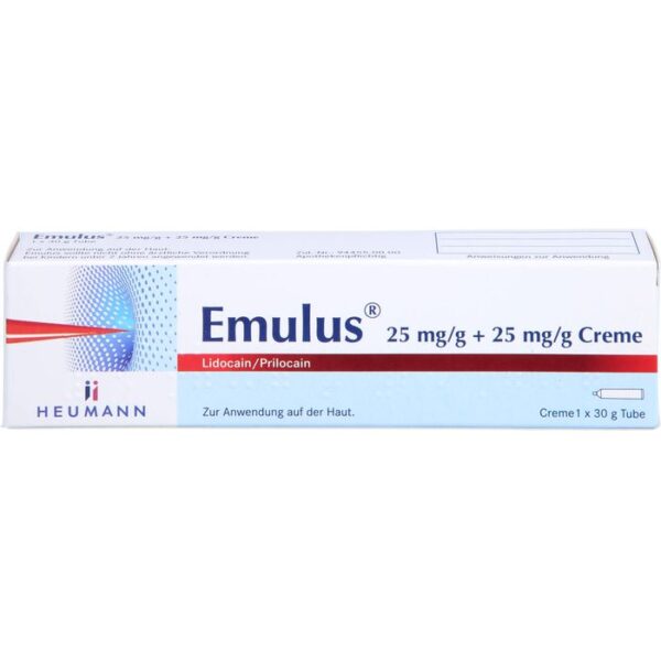 EMULUS 25 mg/g + 25 mg/g Creme 30 g