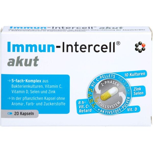 IMMUN-INTERCELL akut Hartk.m.veränd.Wst.-Frs. 20 St.