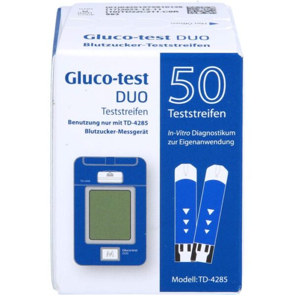 GLUCO TEST DUO Teststreifen 50 St.