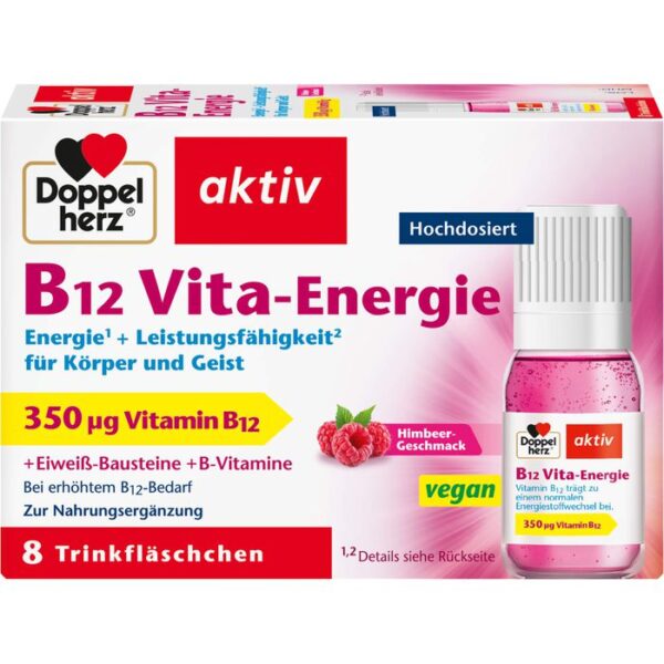 DOPPELHERZ B12 Vita-Energie Trinkampullen 8 St.