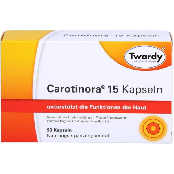 CAROTINORA 15 Kapseln 90 St.