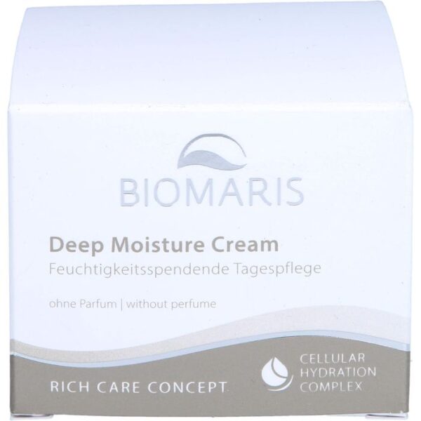 BIOMARIS Deep moisture Cream ohne Parfum 50 ml