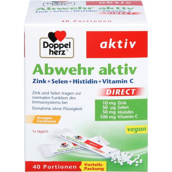 DOPPELHERZ Abwehr aktiv DIRECT Pellets 40 St.