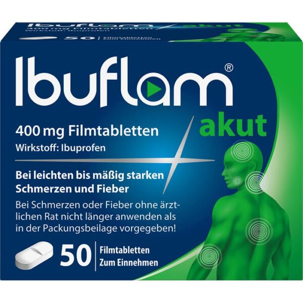 IBUFLAM akut 400 mg Filmtabletten 50 St.