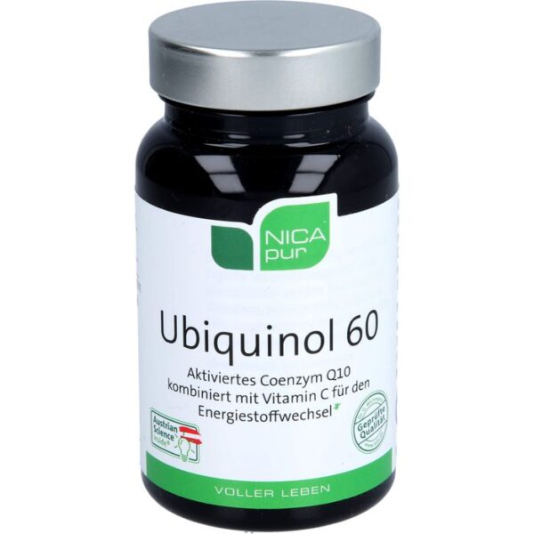 NICAPUR Ubiquinol 60 Kapseln 60 St.