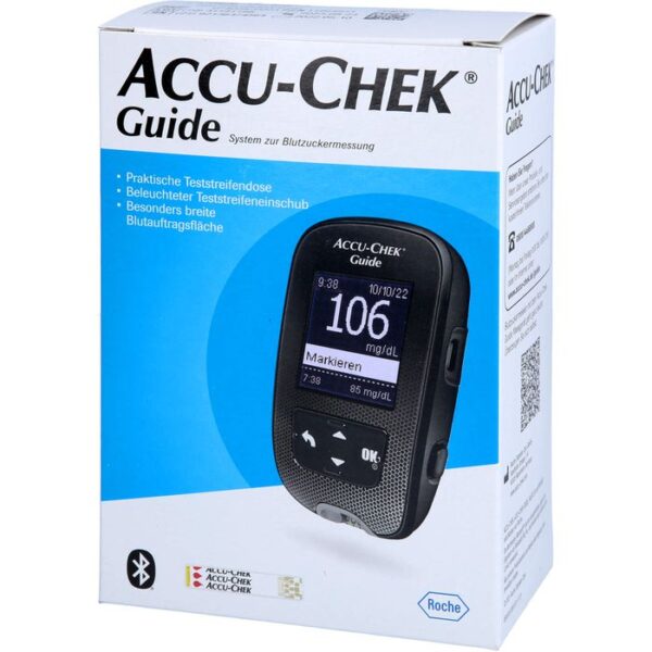 ACCU-CHEK Guide Blutzuckermessgerät Set mg/dl 1 St.