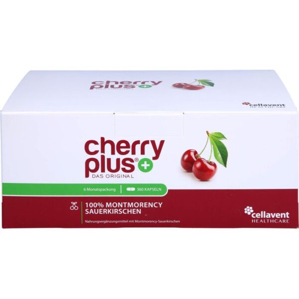 CHERRY PLUS Das Original Montmorency Sauerk.-Kaps. 360 St.