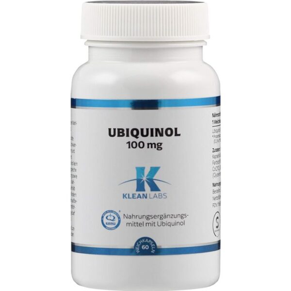 UBIQUINOL COENZYM Q10 reduziert 100 mg Kapseln 60 St.