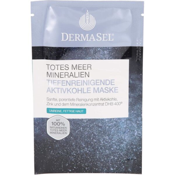 DERMASEL Maske Aktivkohle tiefenreinigend 12 ml