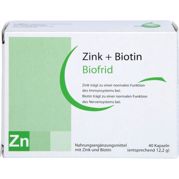 ZINK+BIOTIN Kapseln 40 St.