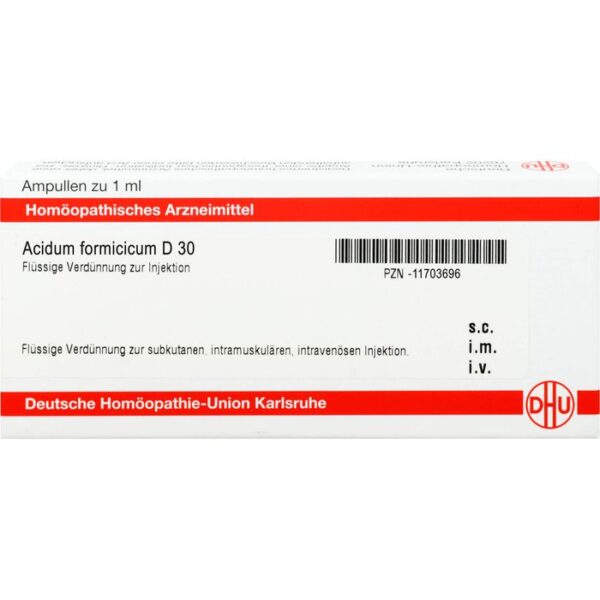 ACIDUM FORMICICUM D 30 Ampullen 8 ml