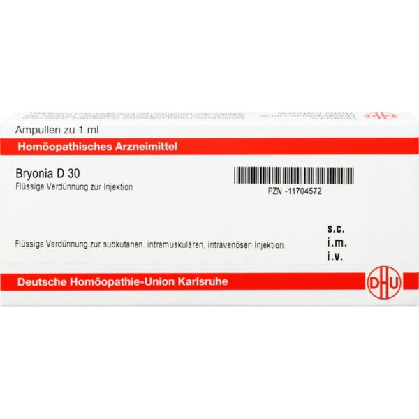 BRYONIA D 30 Ampullen 8 ml