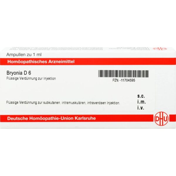 BRYONIA D 6 Ampullen 8 ml