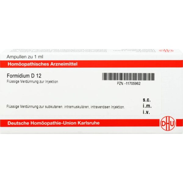 FORMIDIUM D 12 Ampullen 8 ml