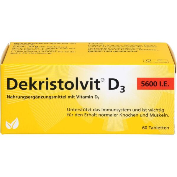 DEKRISTOLVIT D3 5600 I.E. Tabletten 60 St.