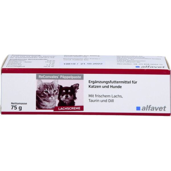 RECONVALES Päppelpaste f.Hunde/Katzen 75 g