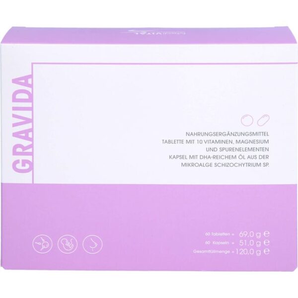 GRAVIDA 60 Tabletten+60 Kapseln 1 P