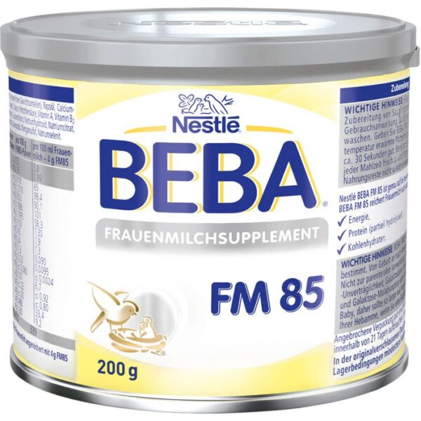 NESTLE BEBA FM 85 Frauenmilchsupplement Pulver 200 g