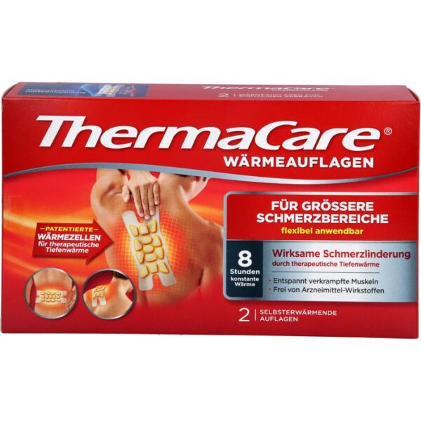 THERMACARE für größere Schmerzbereiche 2 St.