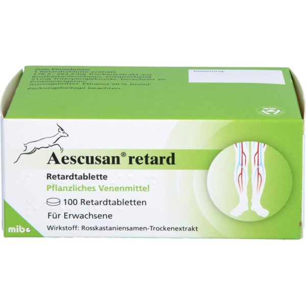 AESCUSAN retard Retardtabletten 100 St.