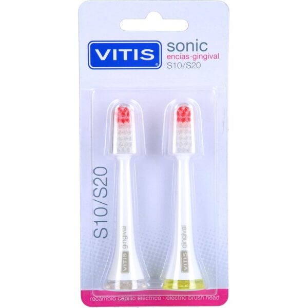 VITIS sonic Ersatzkopfbürsten gingival 2 St.