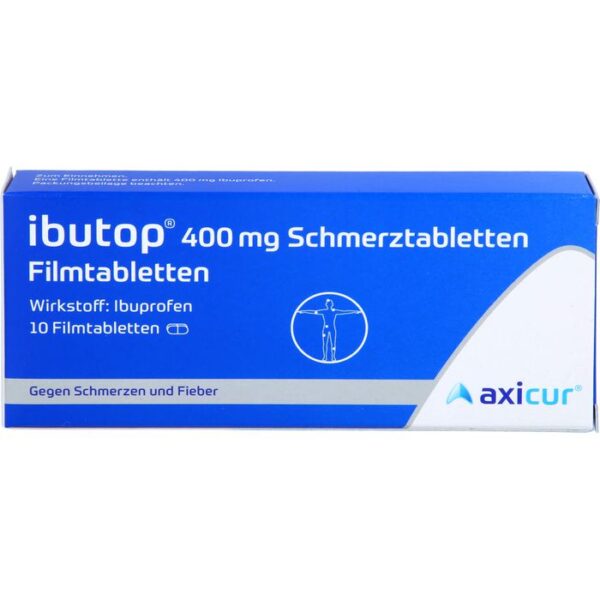 IBUTOP 400 mg Schmerztabletten Filmtabletten 10 St.