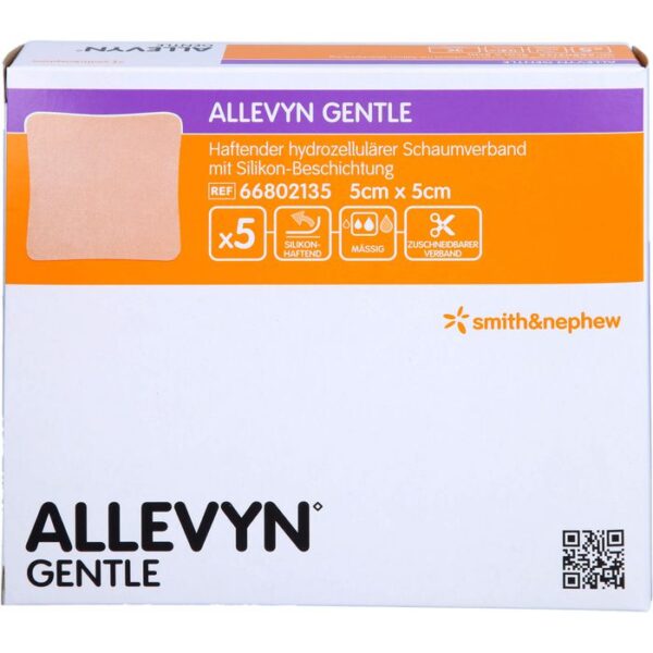 ALLEVYN Gentle 5x5 cm Schaumverb. 5 St.