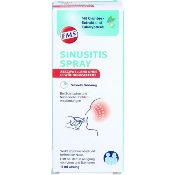 EMSER Sinusitis Spray mit Eukalyptusöl 15 ml