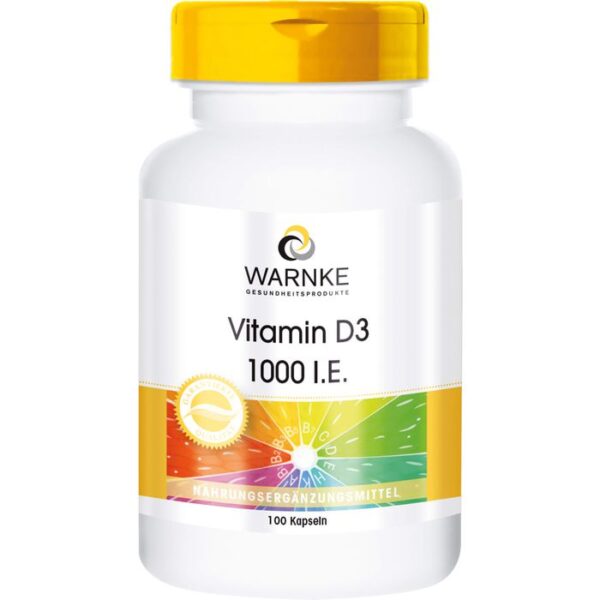 VITAMIN D3 1.000 I.E. Kapseln 100 St.