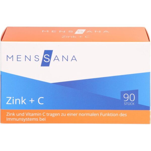 ZINK+C MensSana Lutschtabletten 90 St.