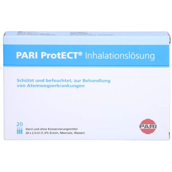 PARI ProtECT Inhalationslösung mit Ectoin Ampullen 50 ml