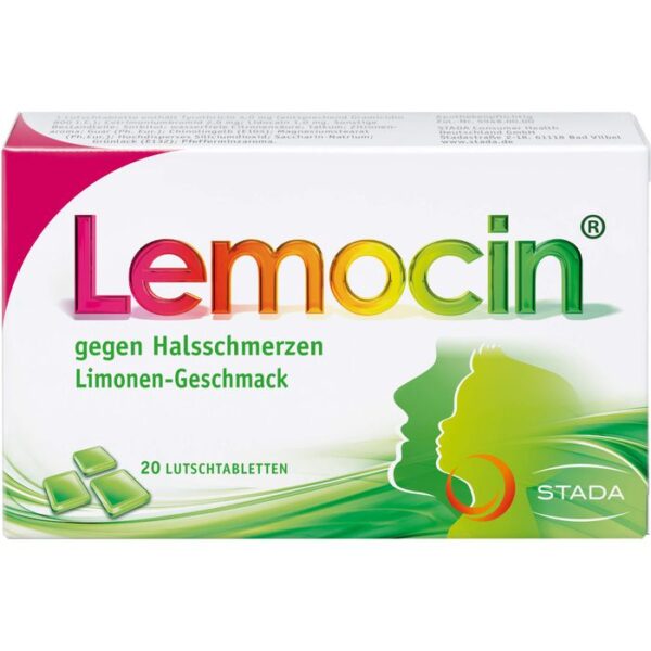 LEMOCIN gegen Halsschmerzen Lutschtabletten 20 St.