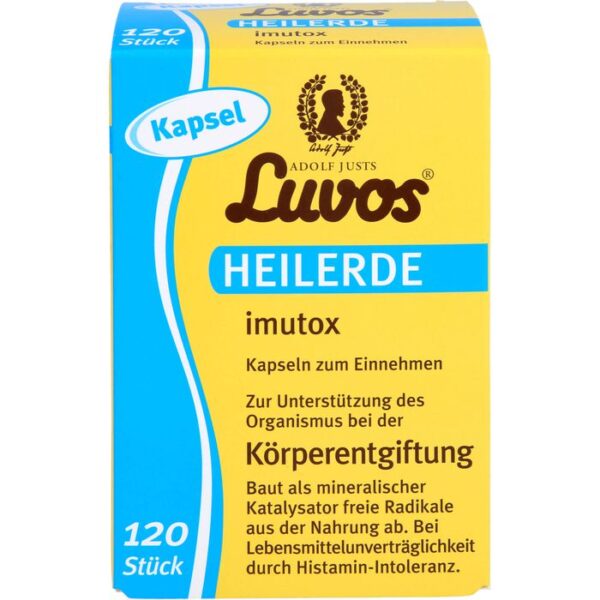 LUVOS Heilerde imutox Kapseln 120 St.