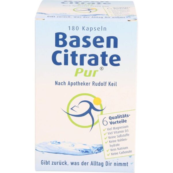 BASEN CITRATE Pur n.Apotheker Rudolf Keil Kapseln 180 St.