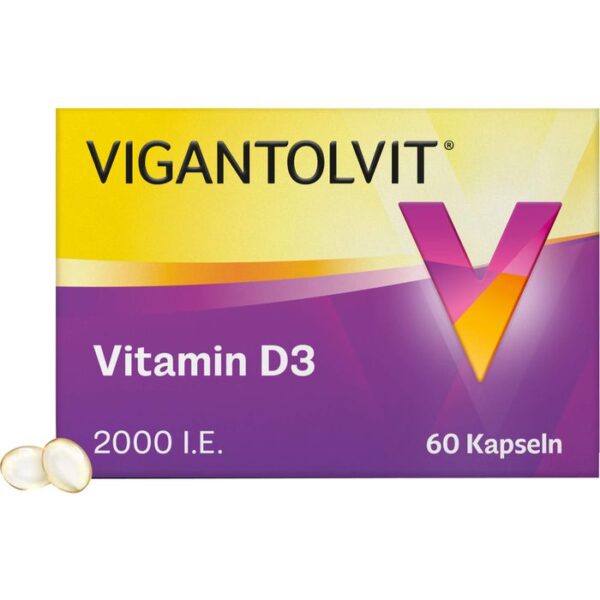 VIGANTOLVIT 2000 I.E. Vitamin D3 Weichkapseln 60 St.